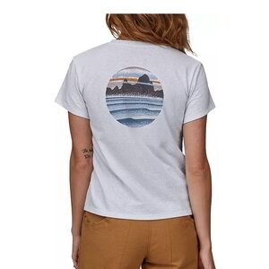 Patagonia Women's Skyline Stencil Responsibili-Tee Shirt